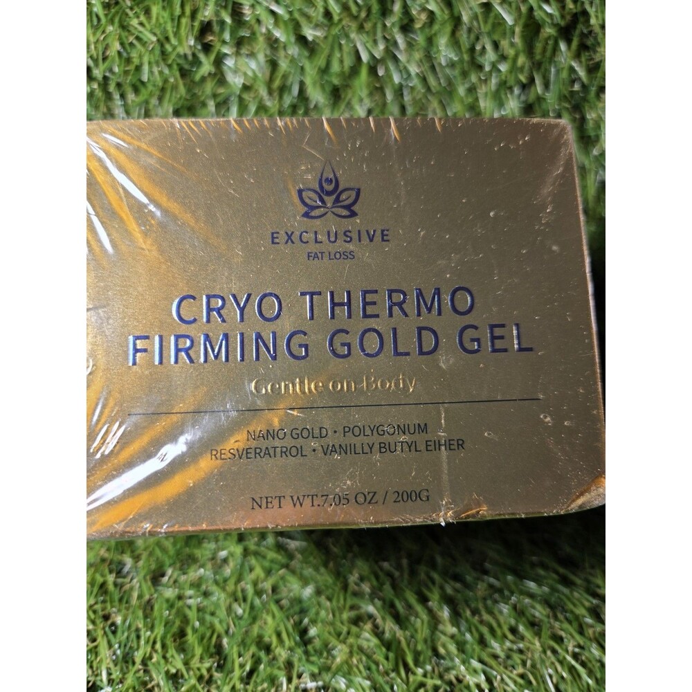 Exclusive Cryo Thermo Firming Gold Gel Nano Gold Resveratrol 7.05 oz